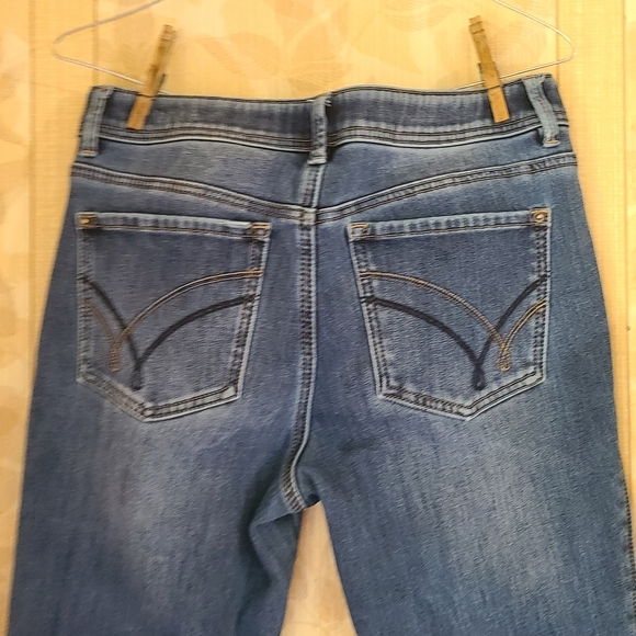 Lincoln Outfitters Fleece Lined Winter Denim Bootcut Size 8 Mid Rise Jeans - Picture 4 of 10